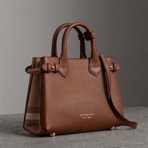 burberry banner small leather satchel|Burberry Banner Bags for sale .